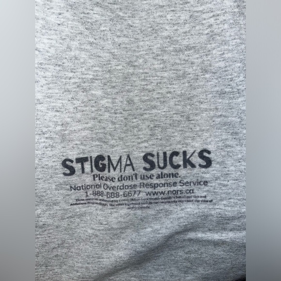 “Emotional Dumpster Fire” Stigma Sucks tee - Picture 2 of 3